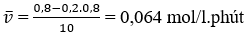 hinh-anh-cho-phan-ung-hoa-hoc-a--b--c-nong-do-ban-dau-cua-a-la-1-moll-cua-b-la-08-moll-sau-10-phut-nong-do-cua-b-chi-con-20-nong-do-ban-dau-toc-do-trung-binh-cua-phan-ung-la-3335-0